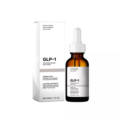 GLP-1 Weight Loss Fat Burner Drops Diet Supplement Slimming Drops 30ml 1-5X